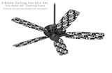 Skull Checker - Ceiling Fan Skin Kit fits most 52 inch fans (FAN and BLADES SOLD SEPARATELY)