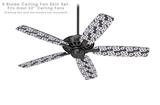 Locknodes 02 Lavender - Ceiling Fan Skin Kit fits most 52 inch fans (FAN and BLADES SOLD SEPARATELY)