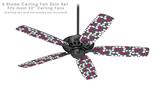 Locknodes 04 Hot Pink (Fuchsia) - Ceiling Fan Skin Kit fits most 52 inch fans (FAN and BLADES SOLD SEPARATELY)