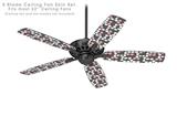 Locknodes 04 Pink - Ceiling Fan Skin Kit fits most 52 inch fans (FAN and BLADES SOLD SEPARATELY)