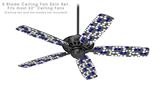Locknodes 04 Royal Blue - Ceiling Fan Skin Kit fits most 52 inch fans (FAN and BLADES SOLD SEPARATELY)