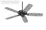 Locknodes 05 Lavender - Ceiling Fan Skin Kit fits most 52 inch fans (FAN and BLADES SOLD SEPARATELY)