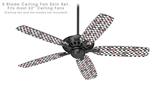Locknodes 05 Pink - Ceiling Fan Skin Kit fits most 52 inch fans (FAN and BLADES SOLD SEPARATELY)