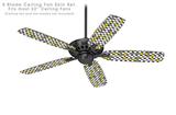 Locknodes 05 Yellow - Ceiling Fan Skin Kit fits most 52 inch fans (FAN and BLADES SOLD SEPARATELY)