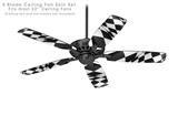 Checkered Flag - Ceiling Fan Skin Kit fits most 52 inch fans (FAN and BLADES SOLD SEPARATELY)