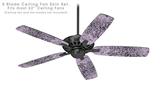 Folder Doodles Lavender - Ceiling Fan Skin Kit fits most 52 inch fans (FAN and BLADES SOLD SEPARATELY)