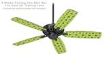 Nautical Anchors Away 02 Sage Green - Ceiling Fan Skin Kit fits most 52 inch fans (FAN and BLADES SOLD SEPARATELY)