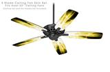 Lightning Yellow - Ceiling Fan Skin Kit fits most 52 inch fans (FAN and BLADES SOLD SEPARATELY)
