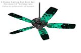 HEX Seafoan Green - Ceiling Fan Skin Kit fits most 52 inch fans (FAN and BLADES SOLD SEPARATELY)
