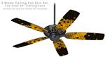 HEX Yellow - Ceiling Fan Skin Kit fits most 52 inch fans (FAN and BLADES SOLD SEPARATELY)