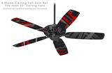 Baja 0014 Red - Ceiling Fan Skin Kit fits most 52 inch fans (FAN and BLADES SOLD SEPARATELY)
