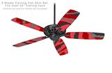 Camouflage Red - Ceiling Fan Skin Kit fits most 52 inch fans (FAN and BLADES SOLD SEPARATELY)
