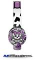 Princess Skull Purple Decal Style Skin (fits Sol Republic Tracks Headphones - HEADPHONES NOT INCLUDED) 