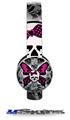 Skull Butterfly Decal Style Skin (fits Sol Republic Tracks Headphones - HEADPHONES NOT INCLUDED) 