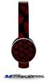 Red And Black Lips Decal Style Skin (fits Sol Republic Tracks Headphones - HEADPHONES NOT INCLUDED)
