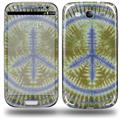 Tie Dye Peace Sign 102 - Decal Style Skin (fits Samsung Galaxy S III S3)