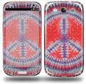 Tie Dye Peace Sign 105 - Decal Style Skin (fits Samsung Galaxy S III S3)