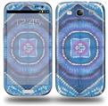 Tie Dye Circles and Squares 100 - Decal Style Skin (fits Samsung Galaxy S III S3)