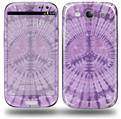 Tie Dye Peace Sign 112 - Decal Style Skin (fits Samsung Galaxy S III S3)
