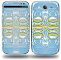 Organic Bubbles - Decal Style Skin compatible with Samsung Galaxy S III S3