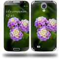 South GA Flower - Decal Style Skin (fits Samsung Galaxy S IV S4)