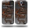 Car Wreck - Decal Style Skin (fits Samsung Galaxy S IV S4)
