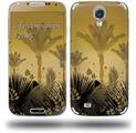 Summer Palm Trees - Decal Style Skin (fits Samsung Galaxy S IV S4)