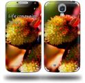 Budding Flowers - Decal Style Skin (fits Samsung Galaxy S IV S4)