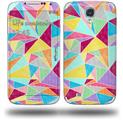 Brushed Geometric - Decal Style Skin (fits Samsung Galaxy S IV S4)