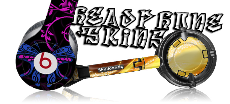 All new headphone skins for BEats by Dre and Skullcandy