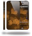 Bokeh Hearts Orange - Decal Style Vinyl Skin (fits Apple Original iPhone 5, NOT the iPhone 5C or 5S)