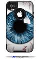 Eyeball Blue - Decal Style Vinyl Skin fits Otterbox Commuter iPhone4/4s Case (CASE SOLD SEPARATELY)