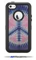 Tie Dye Peace Sign 101 - Decal Style Vinyl Skin fits Otterbox Defender iPhone 5C Case (CASE SOLD SEPARATELY)