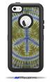 Tie Dye Peace Sign 102 - Decal Style Vinyl Skin fits Otterbox Defender iPhone 5C Case (CASE SOLD SEPARATELY)