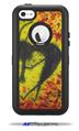 Tie Dye Kokopelli - Decal Style Vinyl Skin fits Otterbox Defender iPhone 5C Case (CASE SOLD SEPARATELY)