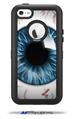 Eyeball Blue - Decal Style Vinyl Skin fits Otterbox Defender iPhone 5C Case (CASE SOLD SEPARATELY)