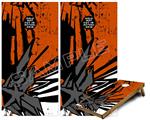 Cornhole Game Board Vinyl Skin Wrap Kit - Baja 0040 Orange Burnt fits 24x48 game boards (GAMEBOARDS NOT INCLUDED)