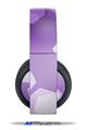Vinyl Decal Skin Wrap compatible with Original Sony PlayStation 4 Gold Wireless Headphones Bokeh Hex Purple (PS4 HEADPHONES  NOT INCLUDED)
