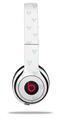 Skin Decal Wrap compatible with Beats Solo 2 WIRED Headphones Hearts Light Blue (HEADPHONES NOT INCLUDED)