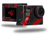 Jagged Camo Red - Decal Style Skin fits GoPro Hero 4 Silver Camera (GOPRO SOLD SEPARATELY)