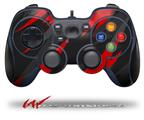 Jagged Camo Red - Decal Style Skin fits Logitech F310 Gamepad Controller (CONTROLLER SOLD SEPARATELY)