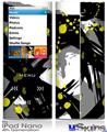 iPod Nano 4G Skin - Abstract 02 Yellow
