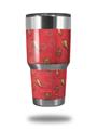 WraptorSkinz Skin Wrap compatible with RTIC 30oz ORIGINAL 2017 AND OLDER Tumblers Sea Shells 02 Coral (TUMBLER NOT INCLUDED)