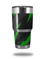 WraptorSkinz Skin Wrap compatible with RTIC 30oz ORIGINAL 2017 AND OLDER Tumblers Jagged Camo Green (TUMBLER NOT INCLUDED)