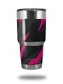 WraptorSkinz Skin Wrap compatible with RTIC 30oz ORIGINAL 2017 AND OLDER Tumblers Jagged Camo Hot Pink (TUMBLER NOT INCLUDED)
