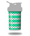 Decal Style Skin Wrap works with Blender Bottle 22oz ProStak Kearas Daisies Stripe SeaFoam (BOTTLE NOT INCLUDED)
