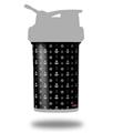 Decal Style Skin Wrap works with Blender Bottle 22oz ProStak Nautical Anchors Away 02 Black (BOTTLE NOT INCLUDED)
