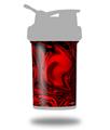 Decal Style Skin Wrap works with Blender Bottle 22oz ProStak Liquid Metal Chrome Red (BOTTLE NOT INCLUDED)