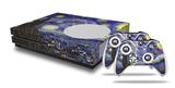 WraptorSkinz Decal Skin Wrap Set works with 2016 and newer XBOX One S Console and 2 Controllers Vincent Van Gogh Starry Night