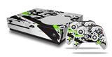 WraptorSkinz Decal Skin Wrap Set works with 2016 and newer XBOX One S Console and 2 Controllers Baja 0018 Lime Green